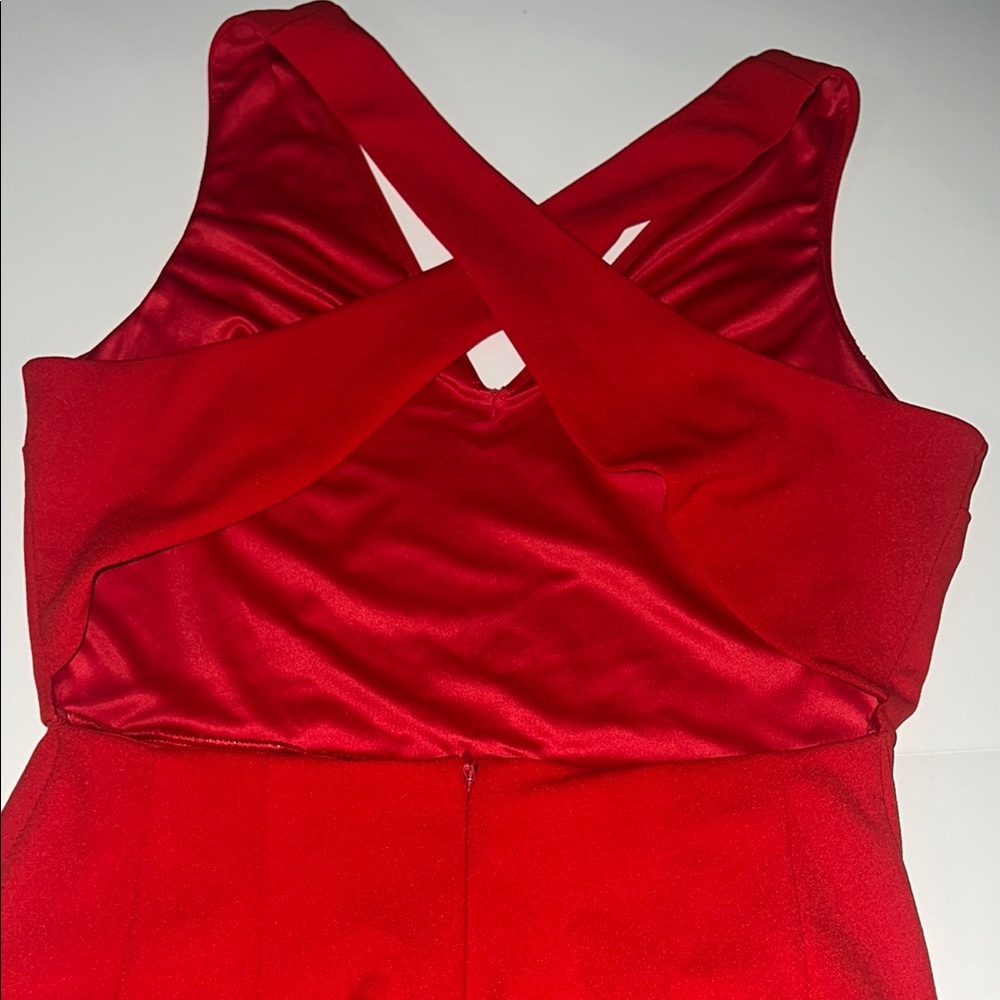 Express Red Sleeveless Top - Picture 2 of 5